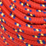 vidaXL Frânghie de barcă, roșu, 14 mm, 25 m, polipropilenă vidaXL Frânghie de barcă, roșu, 14 mm, 25 m, polipropilenă