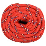 vidaXL Frânghie de barcă, roșu, 16 mm, 100 m, polipropilenă vidaXL Frânghie de barcă, roșu, 16 mm, 100 m, polipropilenă