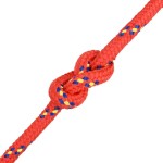 vidaXL Frânghie de barcă, roșu, 16 mm, 100 m, polipropilenă vidaXL Frânghie de barcă, roșu, 16 mm, 100 m, polipropilenă