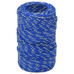 vidaXL Frânghie de barcă, albastru, 2 mm, 250 m, polipropilenă vidaXL Frânghie de barcă, albastru, 2 mm, 250 m, polipropilenă