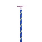 vidaXL Frânghie de barcă, albastru, 6 mm, 50 m, polipropilenă vidaXL Frânghie de barcă, albastru, 6 mm, 50 m, polipropilenă
