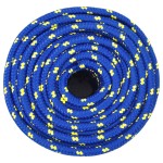vidaXL Frânghie de barcă, albastru, 14 mm, 25 m, polipropilenă vidaXL Frânghie de barcă, albastru, 14 mm, 25 m, polipropilenă