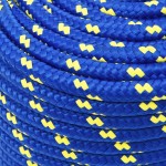 vidaXL Frânghie de barcă, albastru, 14 mm, 100 m, polipropilenă vidaXL Frânghie de barcă, albastru, 14 mm, 100 m, polipropilenă