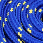 vidaXL Frânghie de barcă, albastru, 16 mm, 25 m, polipropilenă vidaXL Frânghie de barcă, albastru, 16 mm, 25 m, polipropilenă