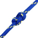 vidaXL Frânghie de barcă, albastru, 18 mm, 100 m, polipropilenă