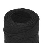 vidaXL Frânghie de barcă, negru complet, 2 mm, 500 m, polipropilenă vidaXL Frânghie de barcă, negru complet, 2 mm, 500 m, polipropilenă