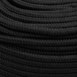 vidaXL Frânghie de barcă, negru complet, 8 mm, 500 m, polipropilenă vidaXL Frânghie de barcă, negru complet, 8 mm, 500 m, polipropilenă