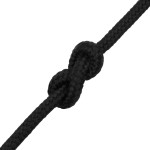 vidaXL Frânghie de barcă, negru complet, 8 mm, 500 m, polipropilenă vidaXL Frânghie de barcă, negru complet, 8 mm, 500 m, polipropilenă