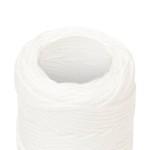 vidaXL Frânghie de barcă, alb complet, 2 mm, 100 m, polipropilenă vidaXL Frânghie de barcă, alb complet, 2 mm, 100 m, polipropilenă