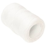 vidaXL Frânghie de barcă, alb complet, 2 mm, 250 m, polipropilenă vidaXL Frânghie de barcă, alb complet, 2 mm, 250 m, polipropilenă