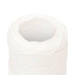 vidaXL Frânghie de barcă, alb complet, 2 mm, 250 m, polipropilenă vidaXL Frânghie de barcă, alb complet, 2 mm, 250 m, polipropilenă