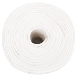 vidaXL Frânghie de barcă, alb complet, 10 mm, 50 m, polipropilenă vidaXL Frânghie de barcă, alb complet, 10 mm, 50 m, polipropilenă