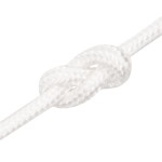 vidaXL Frânghie de barcă, alb complet, 10 mm, 500 m, polipropilenă vidaXL Frânghie de barcă, alb complet, 10 mm, 500 m, polipropilenă