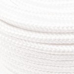 vidaXL Frânghie de barcă, alb complet, 12 mm, 250 m, polipropilenă vidaXL Frânghie de barcă, alb complet, 12 mm, 250 m, polipropilenă