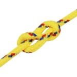 vidaXL Frânghie de barcă, galben, 2 mm, 50 m, polipropilenă vidaXL Frânghie de barcă, galben, 2 mm, 50 m, polipropilenă