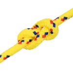 vidaXL Frânghie de barcă, galben, 6 mm, 50 m, polipropilenă vidaXL Frânghie de barcă, galben, 6 mm, 50 m, polipropilenă