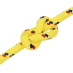 vidaXL Frânghie de barcă, galben, 12 mm, 25 m, polipropilenă vidaXL Frânghie de barcă, galben, 12 mm, 25 m, polipropilenă