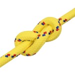vidaXL Frânghie de barcă, galben, 20 mm, 50 m, polipropilenă vidaXL Frânghie de barcă, galben, 20 mm, 50 m, polipropilenă