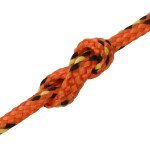 vidaXL Frânghie de barcă, portocaliu, 2 mm, 100 m, polipropilenă vidaXL Frânghie de barcă, portocaliu, 2 mm, 100 m, polipropilenă