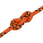 vidaXL Frânghie de barcă, portocaliu, 4 mm, 250 m, polipropilenă vidaXL Frânghie de barcă, portocaliu, 4 mm, 250 m, polipropilenă