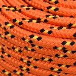 vidaXL Frânghie de barcă, portocaliu, 6 mm, 50 m, polipropilenă vidaXL Frânghie de barcă, portocaliu, 6 mm, 50 m, polipropilenă