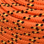 vidaXL Frânghie de barcă, portocaliu, 10 mm, 250 m, polipropilenă vidaXL Frânghie de barcă, portocaliu, 10 mm, 250 m, polipropilenă