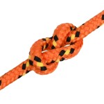 vidaXL Frânghie de barcă, portocaliu, 10 mm, 250 m, polipropilenă vidaXL Frânghie de barcă, portocaliu, 10 mm, 250 m, polipropilenă