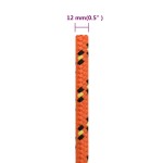 vidaXL Frânghie de barcă, portocaliu, 12 mm, 25 m, polipropilenă vidaXL Frânghie de barcă, portocaliu, 12 mm, 25 m, polipropilenă