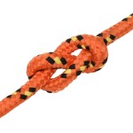 vidaXL Frânghie de barcă, portocaliu, 12 mm, 50 m, polipropilenă vidaXL Frânghie de barcă, portocaliu, 12 mm, 50 m, polipropilenă