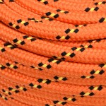 vidaXL Frânghie de barcă, portocaliu, 18 mm, 100 m, polipropilenă vidaXL Frânghie de barcă, portocaliu, 18 mm, 100 m, polipropilenă