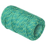 vidaXL Frânghie de barcă, verde, 2 mm, 25 m, polipropilenă