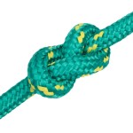 vidaXL Frânghie de barcă, verde, 16 mm, 250 m, polipropilenă vidaXL Frânghie de barcă, verde, 16 mm, 250 m, polipropilenă