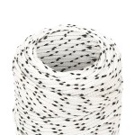 vidaXL Frânghie împletită pentru barcă, alb, 2 mm x 50 m, poliester vidaXL Frânghie împletită pentru barcă, alb, 2 mm x 50 m, poliester
