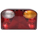 vidaXL Lumini pentru remorcă 2 buc. bec clasic 12 V roșu 23x6x13 cm vidaXL Lumini pentru remorcă 2 buc. bec clasic 12 V roșu 23x6x13 cm