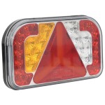 vidaXL Lumini pentru remorcă, 2 buc., roșu, bec LED 12 V, 24x5x14,5 cm vidaXL Lumini pentru remorcă, 2 buc., roșu, bec LED 12 V, 24x5x14,5 cm