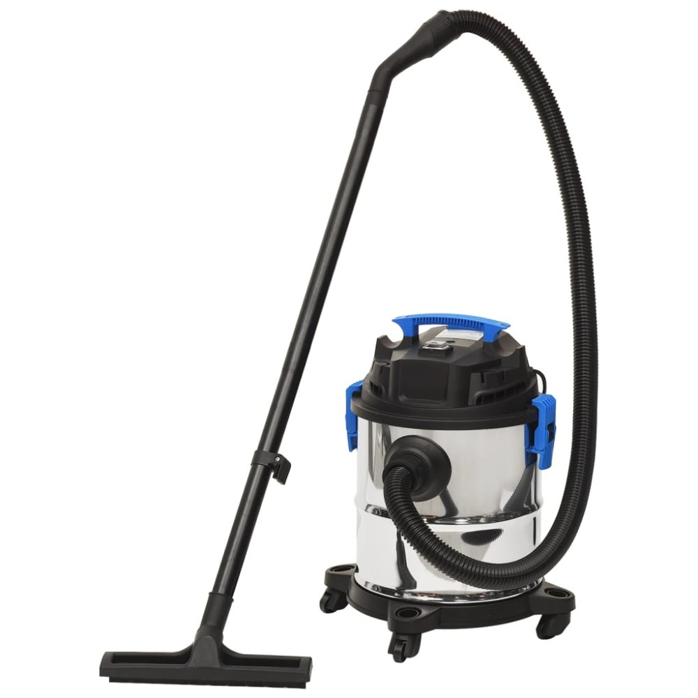 vidaXL Aspirator cu aspirare umedă și uscată, argintiu, 20 L, 1200 W