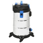 vidaXL Aspirator cu aspirare umedă și uscată, 1200 W, argintiu, 30 L vidaXL Aspirator cu aspirare umedă și uscată, 1200 W, argintiu, 30 L