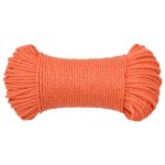 vidaXL Frânghie de lucru, portocaliu, 8 mm, 25 m, polipropilenă vidaXL Frânghie de lucru, portocaliu, 8 mm, 25 m, polipropilenă