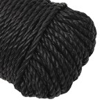 vidaXL Frânghie de lucru, negru, 3 mm, 50 m, polipropilenă vidaXL Frânghie de lucru, negru, 3 mm, 50 m, polipropilenă