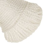 vidaXL Frânghie de lucru, Alb, 6 mm, 250 m, polipropilenă