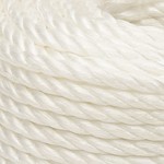 vidaXL Frânghie de lucru, Alb, 10 mm, 25 m, polipropilenă