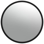 vidaXL Oglindă de trafic convexă de interior, negru, Ø40 cm, acril vidaXL Oglindă de trafic convexă de interior, negru, Ø40 cm, acril