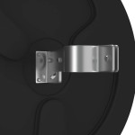 vidaXL Oglindă de trafic convexă exterior, negru, Ø45 cm, policarbonat vidaXL Oglindă de trafic convexă exterior, negru, Ø45 cm, policarbonat