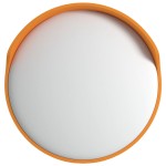 vidaXL Oglindă trafic convexă exterior, portocaliu Ø30 cm policarbonat vidaXL Oglindă trafic convexă exterior, portocaliu Ø30 cm policarbonat