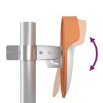 vidaXL Oglindă trafic convexă exterior, portocaliu Ø30 cm policarbonat vidaXL Oglindă trafic convexă exterior, portocaliu Ø30 cm policarbonat