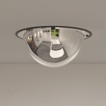 vidaXL Oglindă de trafic cupolă completă, Ø40 cm, acril vidaXL Oglindă de trafic cupolă completă, Ø40 cm, acril