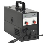 vidaXL Aparat de sudură fără gaz, miez flux, MIG 120A vidaXL Aparat de sudură fără gaz, miez flux, MIG 120A