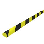 vidaXL Protecție de colț, galben și negru, 4x3x100 cm, PU vidaXL Protecție de colț, galben și negru, 4x3x100 cm, PU