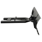 vidaXL Plug de zăpadă pentru stivuitor, negru, 200x48 cm vidaXL Plug de zăpadă pentru stivuitor, negru, 200x48 cm