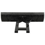 vidaXL Plug de zăpadă pentru stivuitor, negru, 200x48 cm vidaXL Plug de zăpadă pentru stivuitor, negru, 200x48 cm